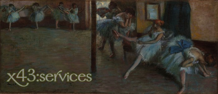 Edgar Degas - Die Ballettprobe